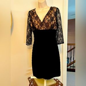 Adrianna Papell  Little Black Dress. Size 2